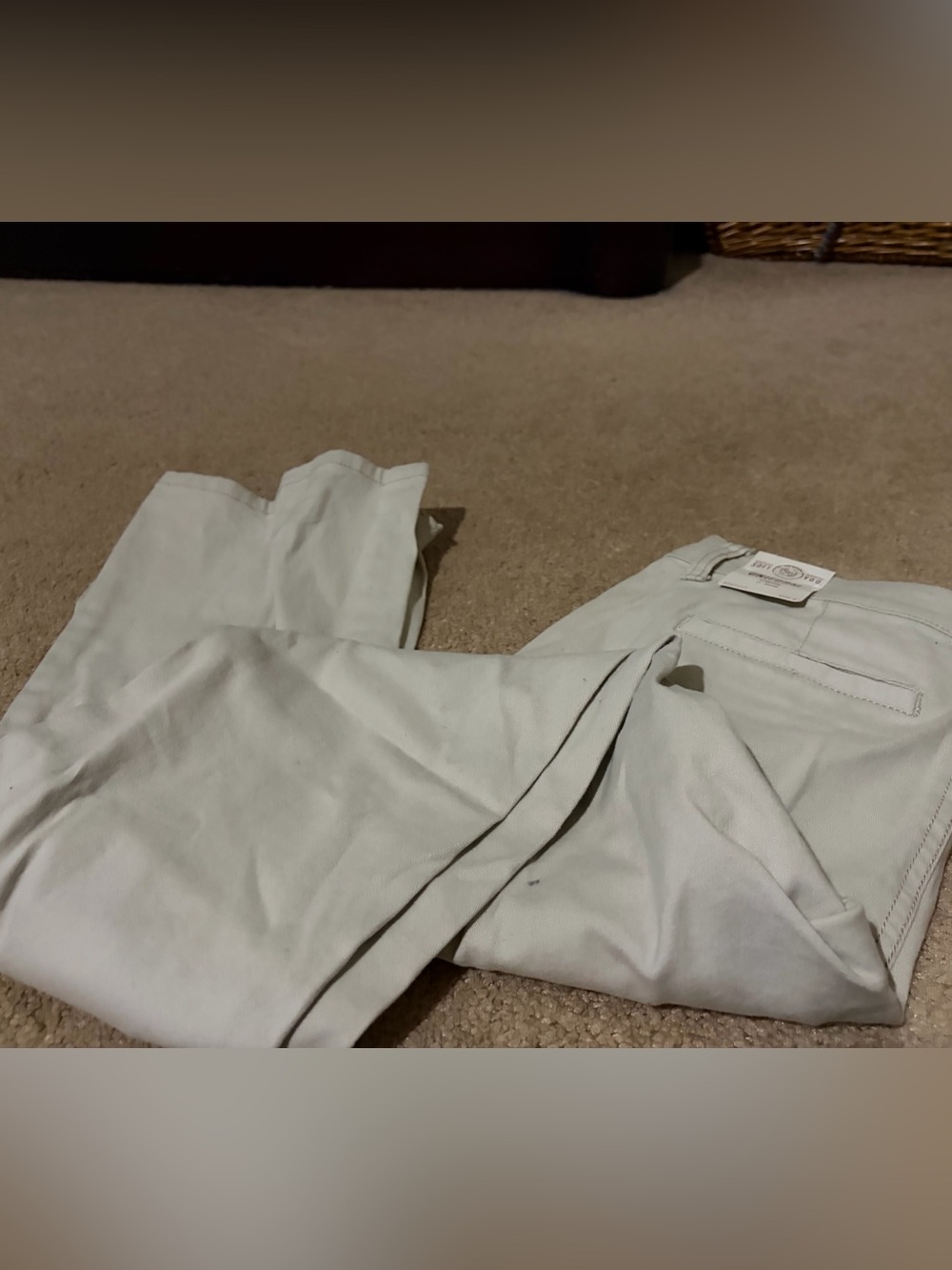 NWOT Juniors Light Khaki Casual/Uniform Pant